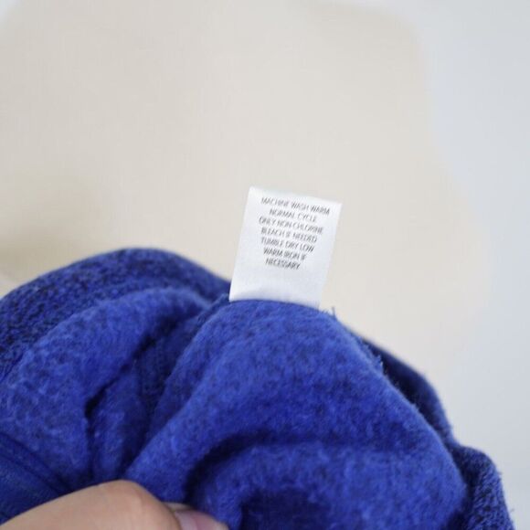 Jason Maxwell Royal Blue XL Full Zip Polyester Mock‎ Neck Sweater - Picture 11 of 11